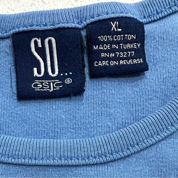 Y2K SO Juniors Short Sleeve Shirt- Size XL - Picture 3 of 4